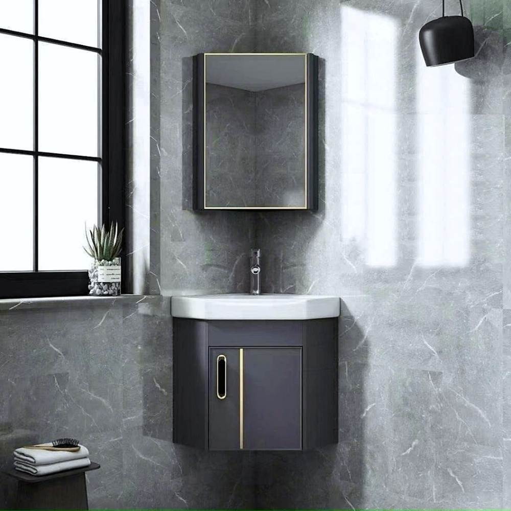 tủ lavabo nhôm kính