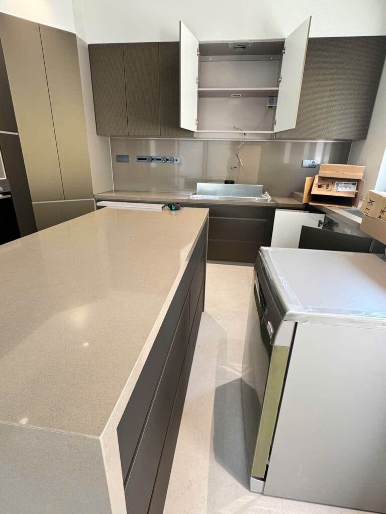 Công Trình Tủ Bếp Chữ U - Rio Vistar Thủ Đức