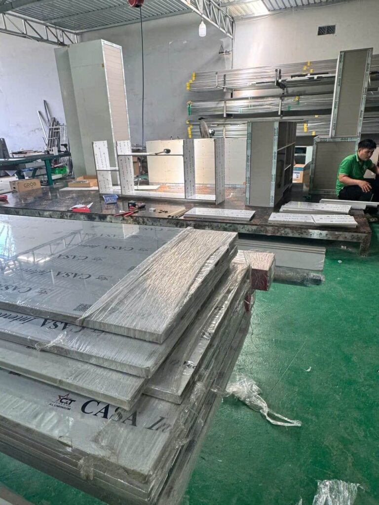 Công Trình Tủ Bếp Chữ U - Rio Vistar Thủ Đức