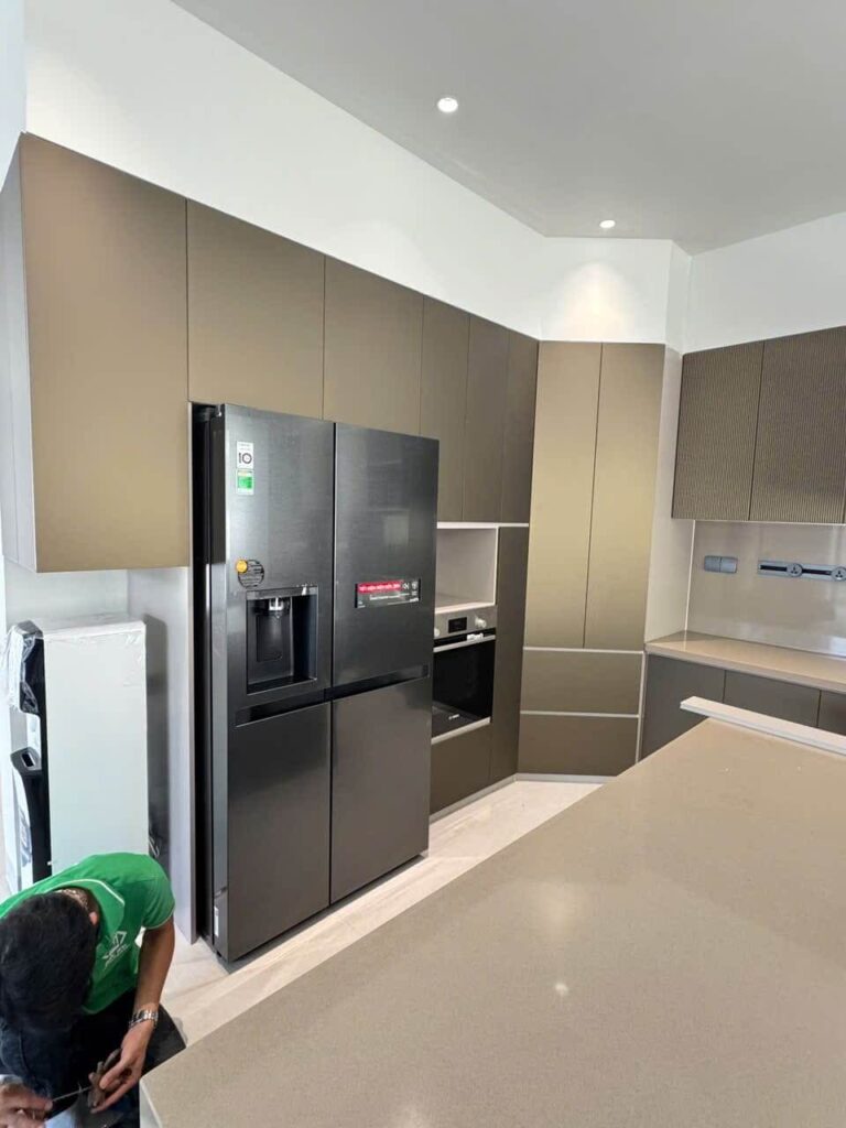 Công Trình Tủ Bếp Chữ U - Rio Vistar Thủ Đức