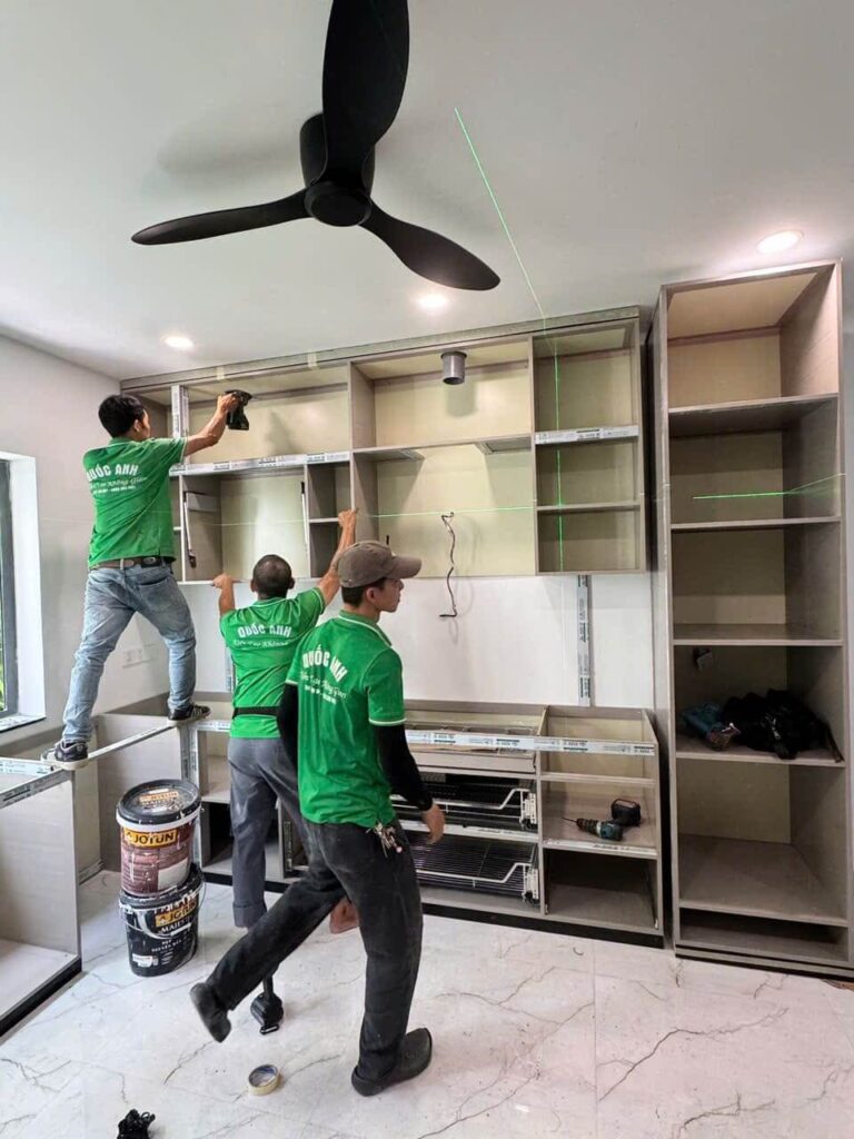 Công Trình Chị Huệ, Thủ Đức - Tủ Bếp Chữ U