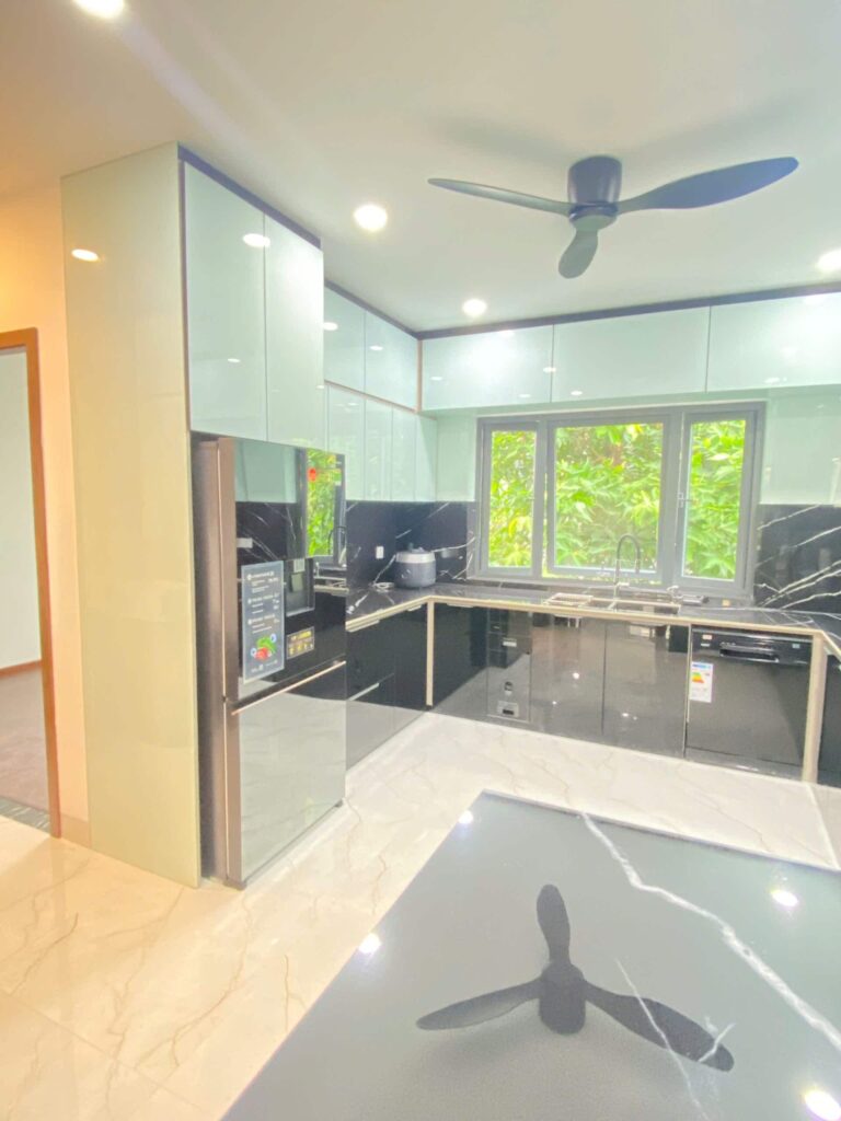 Công Trình Chị Huệ, Thủ Đức - Tủ Bếp Chữ U