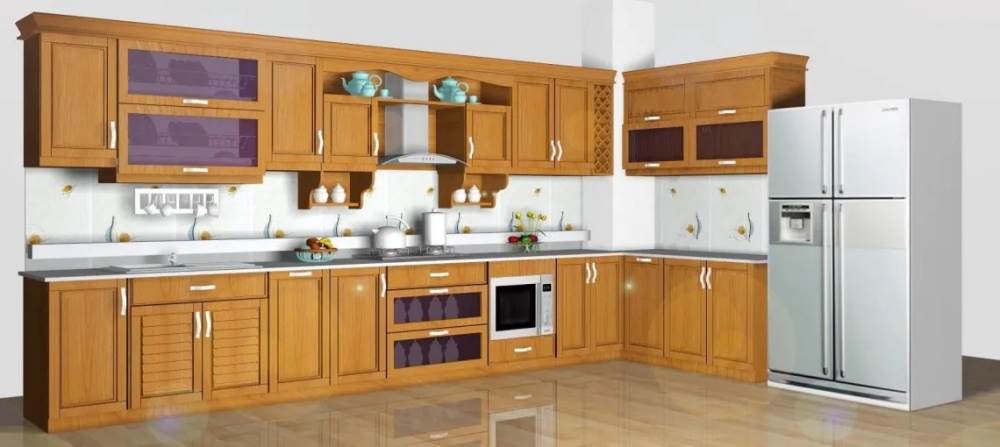 tủ bếp nhôm xingfa