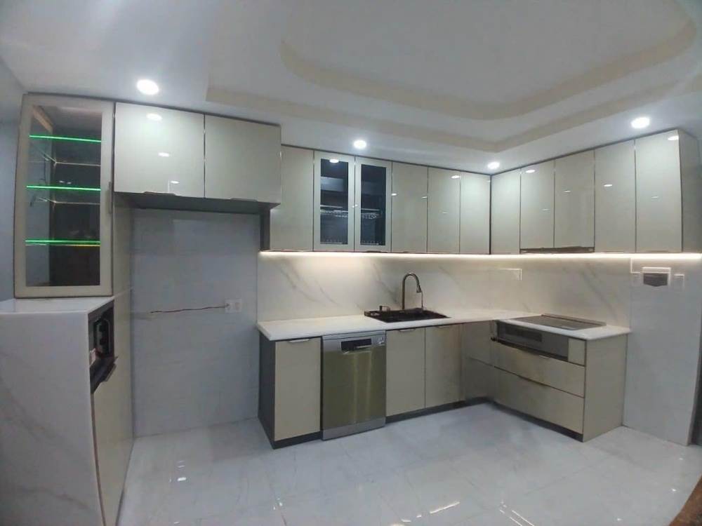 Tủ nhôm bếp