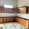 Tủ Bếp Nhôm Vân Gỗ Grando