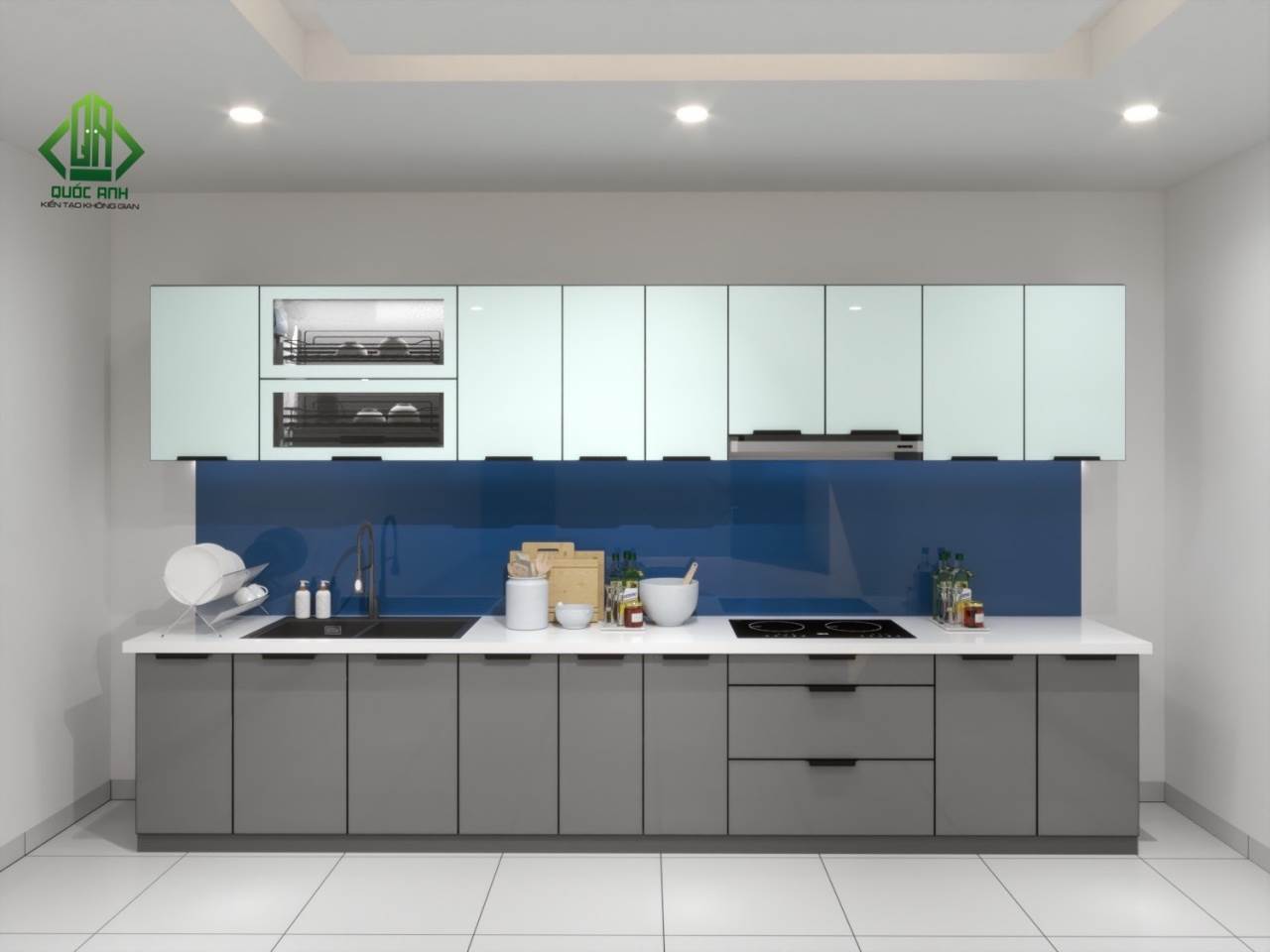 Tủ Bếp Hợp Kim Nhôm
