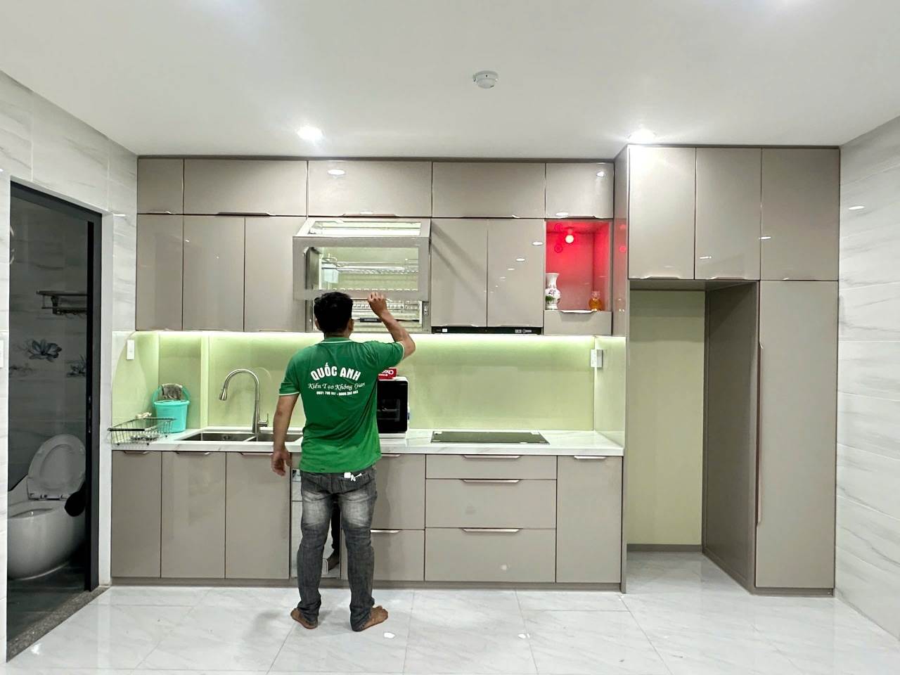 Tủ bếp chữ I
