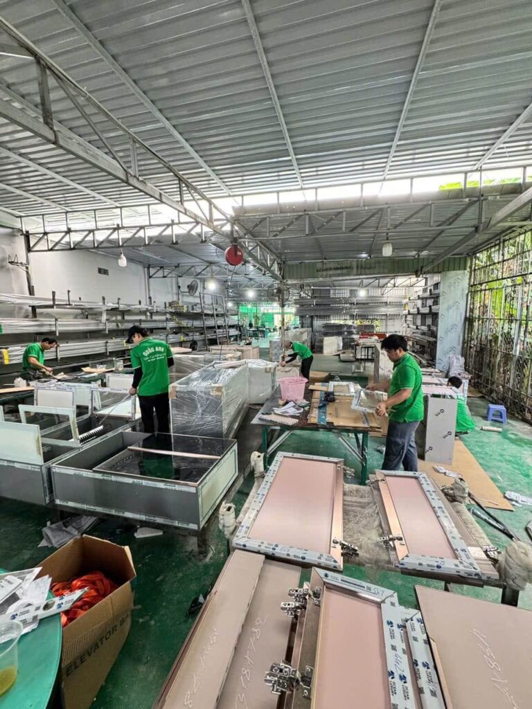 Công Trình Chị Huệ, Thủ Đức – Tủ Bếp Chữ U