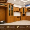 tu-bep-nhom-van-go-quoc-anh Tủ Bếp Cổ Điển