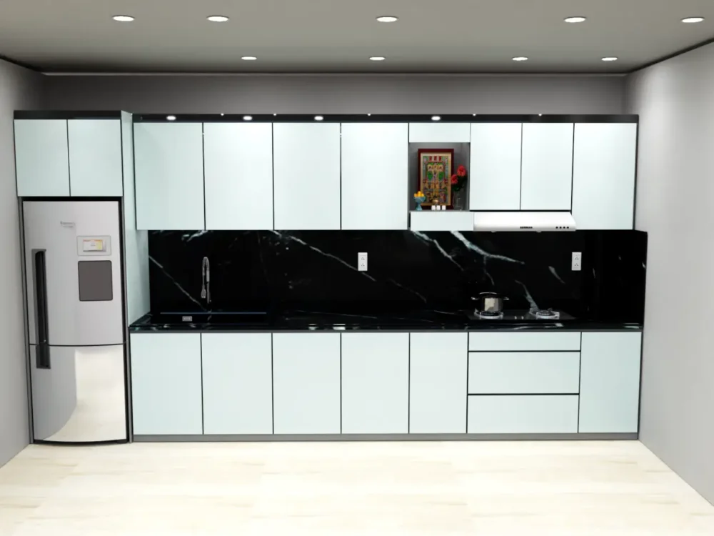 Tủ Bếp Nhôm Cao Cấp