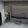 Tủ Bếp Nhôm Sơn Tĩnh Điện