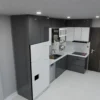 Tủ Bếp Nhôm Kính Cao Cấp