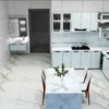 Tủ Bếp Nhôm Kính Sơn Tĩnh Điện