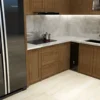 Tủ Bếp Nhôm Vân Gỗ