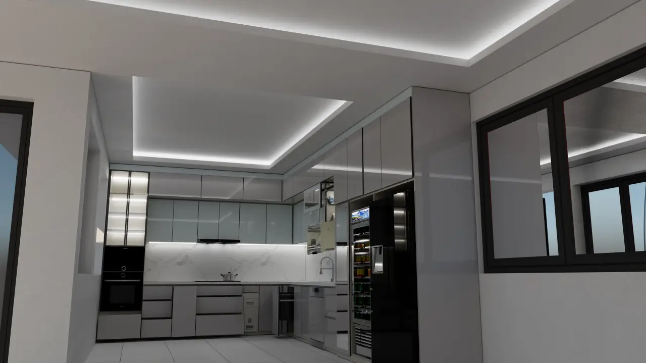 Tủ bếp Hợp Kim