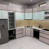 Tủ Bếp Nhôm Kính Sơn Tĩnh Điện