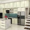 Tủ Bếp Nhôm Kính Sơn Tĩnh Điện