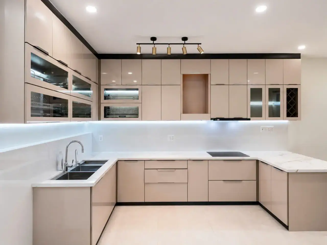 Tủ Bếp Nhôm Ocean Luxury