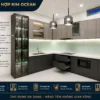 tu-bep-nhom-ocean (5) Tủ Bếp Nhôm Ocean Luxury