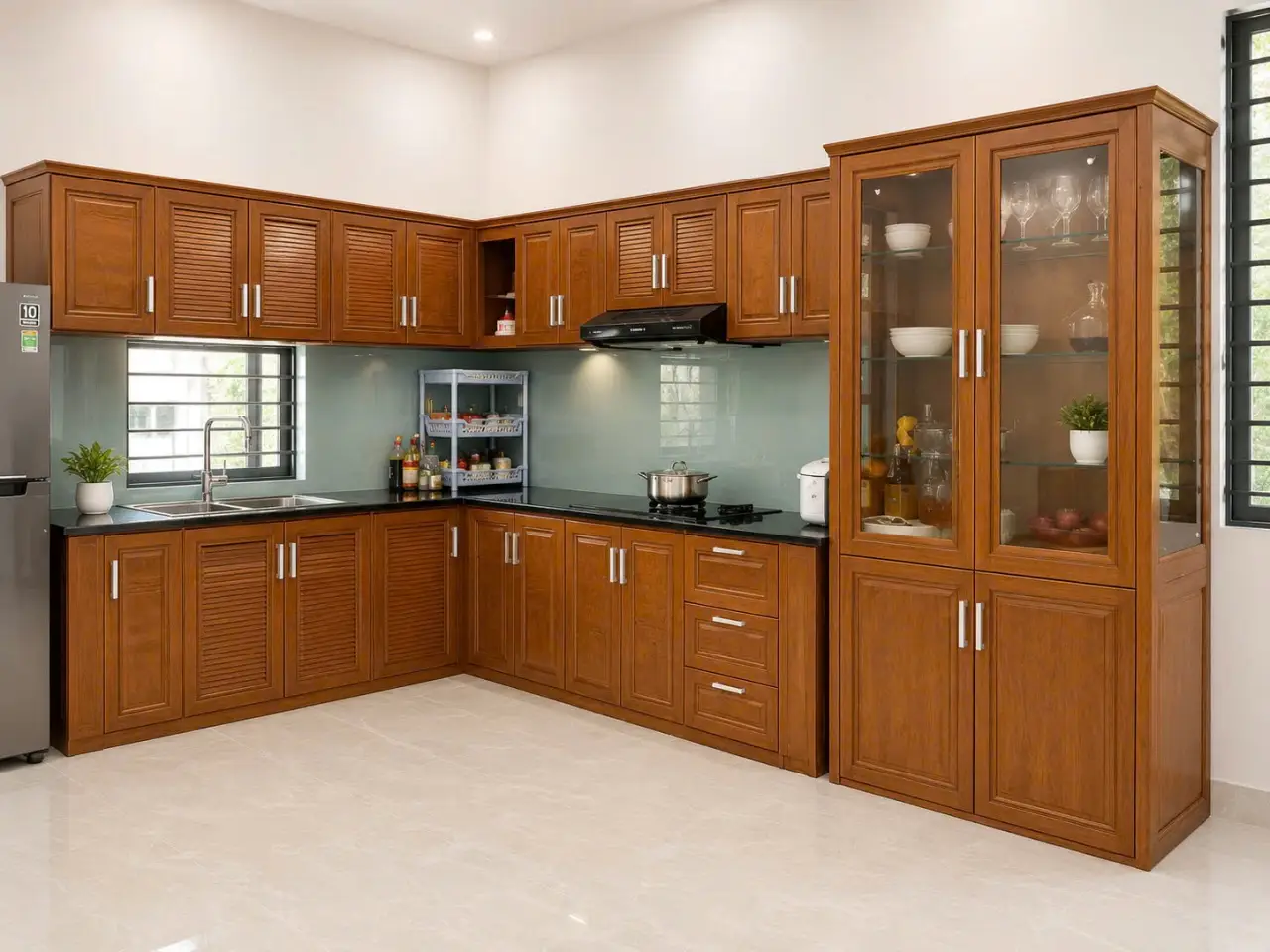 Tủ Bếp Cổ Điển