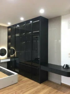 Tủ Quần Áo Nhôm Kính Cửa Lùa Tối Ưu Hóa Không Gian
